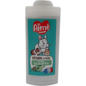 Hygiene rongeur - AIME - Désodorisant litiere - Eucalyptus - 700 ml - 100% naturel Hygiene rongeur - AIME - Désodorisant litiere - Eucalyptus - 700 ml - 100% naturel