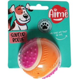 Balle pour chien - AIMÉ - 5 en 1 Saveur Boeuf Balle pour chien - AIMÉ - 5 en 1 Saveur Boeuf