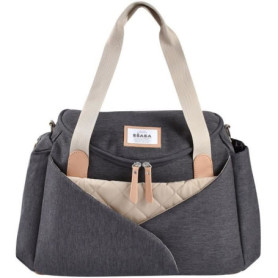 Sac a langer - BEABA - SYDNEY - Gris chiné foncé Sac a langer - BEABA - SYDNEY - Gris chiné foncé