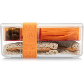 Lunch box compartimentée - BODUM - Bistro - Couverts - Orange Flame Lunch box compartimentée - BODUM - Bistro - Couverts - Orange Flame