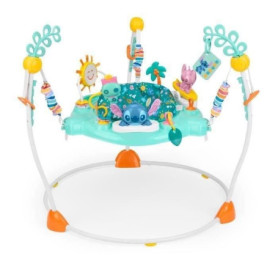 DISNEY BABY -STITCH- Aire d'éveil bébé multi-jouets, siege sauteur a rebonds évolutif, pivotant a 360°  10 jeux interactives Dis DISNEY BABY -STITCH- Aire d'éveil bébé multi-jouets, siege sauteur a rebonds évolutif, pivotant a 360°  10 jeux interactives Dis