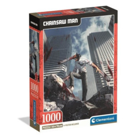 CLEMENTONI - Compact 1000 pieces - Chainsaw Man CLEMENTONI - Compact 1000 pieces - Chainsaw Man