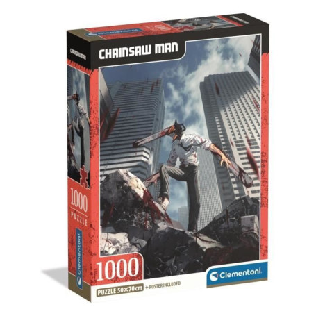 CLEMENTONI - Compact 1000 pieces - Chainsaw Man