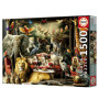 Puzzle - EDUCA - Le Manoir des Animaux - 1500 pieces - 85 x 60 cm - a partir de 15 ans