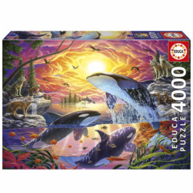 Puzzle - EDUCA - Orques et Loups - 4000 pieces - 136 x 96 cm - Pour adultes a partir de 15 ans Puzzle - EDUCA - Orques et Loups - 4000 pieces - 136 x 96 cm - Pour adultes a partir de 15 ans