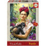 Puzzle - EDUCA - Le Jardin de la Vie - 1000 pieces - 34 x 48 cm - Theme: Frida Kahlo