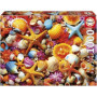Puzzle - EDUCA - Collage de Coquillages - 1000 pieces - 68x48 cm - a partir de 12 ans