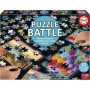 Puzzle - EDUCA - Battle Travel - 12 puzzles - 42 pieces - Theme Voyage et cartes