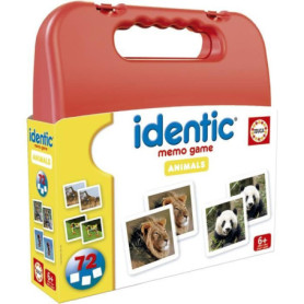 Identic Animaux - Jeu de mémoire - EDUCA - 72 cartes, développe mémoire et attention - Des 3 ans Identic Animaux - Jeu de mémoire - EDUCA - 72 cartes, développe mémoire et attention - Des 3 ans