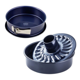 Moule a charniere et moule a savarin fond amovible - DR oeTKER - Back Liebe - 26 et 28 cm Moule a charniere et moule a savarin fond amovible - DR oeTKER - Back Liebe - 26 et 28 cm