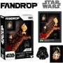 Figurine - FANDROP x STAR WARS - Obi-Wan vs Anakin - Vitrine avec scene culte + mini affiche - 18 cm