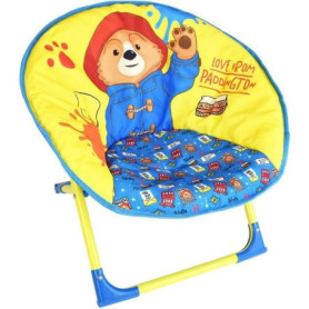 Siege lune pliable pour enfant - FUN HOUSE - PADDINGTON - 54 x 42 x 47 cm Siege lune pliable pour enfant - FUN HOUSE - PADDINGTON - 54 x 42 x 47 cm