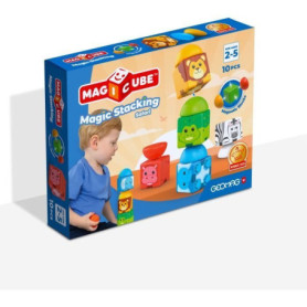 Blocs magnétiques - GEOMAG - Safari - 10 pieces - Éducatif - Plastique recyclé - Des 12 mois Blocs magnétiques - GEOMAG - Safari - 10 pieces - Éducatif - Plastique recyclé - Des 12 mois