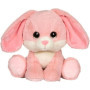 Peluche Puppy Eyes Pets - GIPSY TOYS - Lapin rose - 40 CM
