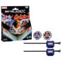 Beyblade X Multipack Toupie Captain America 4-70GB contre Red Hulk 1-80R, des 8 ans