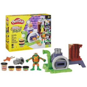 Play-Doh Les Tortues Ninja Four lance-pizza, coffret de pâte a modeler Play-Doh Les Tortues Ninja Four lance-pizza, coffret de pâte a modeler
