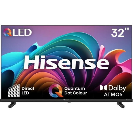 Hisense 32A5NQ - TV QLED 32 (80 cm) - Full HD 1920x1080 - Smart TV - 2xHDMI - WiFi