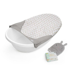 INGENUITY - Baignoire bébé Sylvi - Hamac évolutif de nourrisson jusqu'a 6 mois, gant de toilette et livre bain bébé inclus 24M+ INGENUITY - Baignoire bébé Sylvi - Hamac évolutif de nourrisson jusqu'a 6 mois, gant de toilette et livre bain bébé inclus 24M+