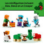 LEGO Minecraft 21280 Le Calendrier de l'Avent 2025 - Jeu de Noël pour Gamer des 7 ans