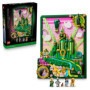 LEGO Wicked 75685 Tableau d'Emerald City - Set de Construction 3D pour Adulte - Maquette
