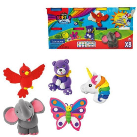 LEXIBOOK -Pâte a modeler douce et malléable - 8 pieces LEXIBOOK -Pâte a modeler douce et malléable - 8 pieces