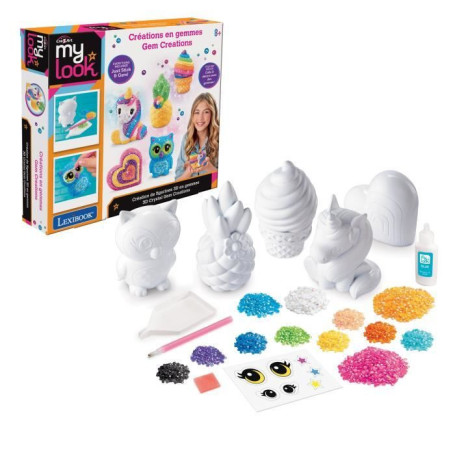 LEXIBOOK - Création de figurines 3D en pierres précieuses