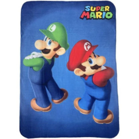 Plaid - MARIO BROS - Mario et Luigi - 100 x 140 cm Plaid - MARIO BROS - Mario et Luigi - 100 x 140 cm