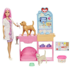 Barbie - Coffret La Clinique vétérinaire de Barbie - Poupée et accessoires - Barbie - JFX93 Barbie - Coffret La Clinique vétérinaire de Barbie - Poupée et accessoires - Barbie - JFX93 65,69 €