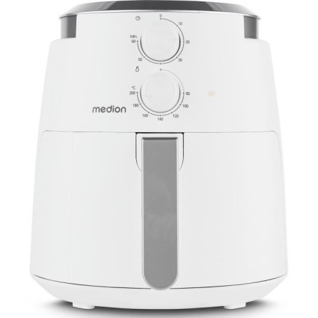 Friteuse a air chaud - MEDION - MD13020 - Airfryer - 1500 watts - Minuterie 60 min - Jusqu'a 200°C - 4,7 L - Blanc 140,71 €