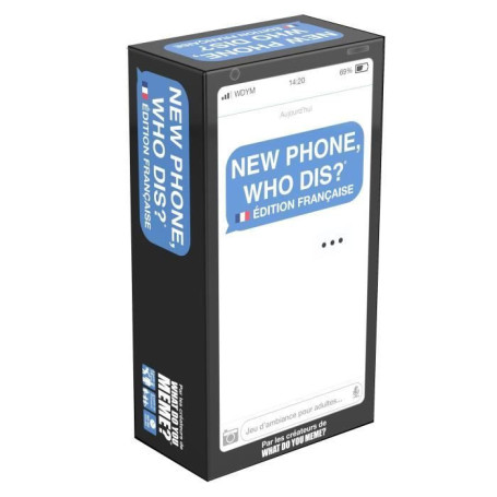What do you meme ? New Phone, Who Dis ? - Jeu de société d'ambiance - MEGABLEU - Édition Française - Adulte 43,19 €