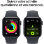 Apple Watch SE 3 GPS + Cellular - 40mm - Boîtier Midnight Aluminium - Bracelet Midnight Sport Band - S/M 390,52 €