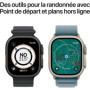 Apple Watch Ultra 3 GPS + Cellular - 49mm - Boîtier Black Titanium - Bracelet Black Alpine Loop - Large 1 077,95 €
