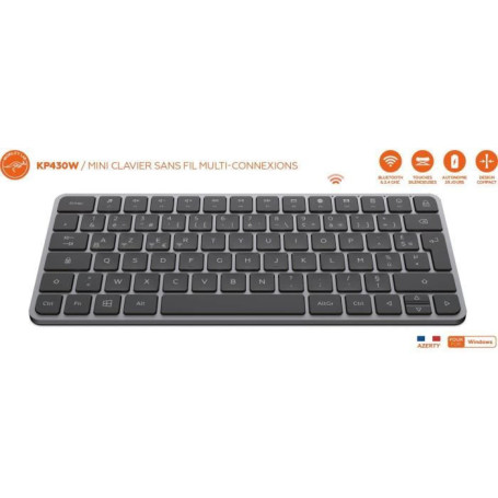 Mini clavier sans fil - Touches plates - MOBILITY LAB - KP430W - AZERTY - FR - Noir 45,10 €