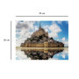Puzzle 1000 pieces L'Abbaye du Mont Saint Michel, Des racines et des ailes, Nathan, Des 14 ans, 41170561 31,40 €