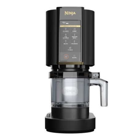 Machine a glaçes NINJA - Creami NC302EUBG - 7 programmes - 2 pots inclus 493ml - Édition limitée Noir/Or
