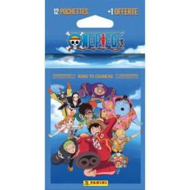 Blister - PANINI - ONE PIECE ROAD TO EGGHEAD - 12 pochettes + 1 offerte - 65 cartes Blister - PANINI - ONE PIECE ROAD TO EGGHEAD - 12 pochettes + 1 offerte - 65 cartes