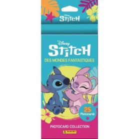 Blister - PANINI - STITCH PHOTOCARDS - 4 pochettes + 1 offerte - 25 cartes Blister - PANINI - STITCH PHOTOCARDS - 4 pochettes + 1 offerte - 25 cartes