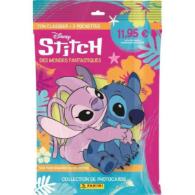Pack de démarrage - PANINI - STITCH PHOTOCARDS - Classeur + 3 pochettes - 15 cartes Pack de démarrage - PANINI - STITCH PHOTOCARDS - Classeur + 3 pochettes - 15 cartes