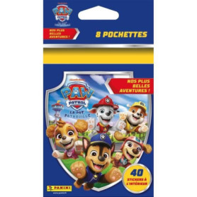 Blister - PANINI - LA PAT'PATROUILLE 11 - NOS PLUS BELLES AVENTURES - 8 pochettes - 40 stickers Blister - PANINI - LA PAT'PATROUILLE 11 - NOS PLUS BELLES AVENTURES - 8 pochettes - 40 stickers