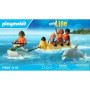 Playmobil 71905 Scooter des mers, banane tractée & 4 personnages, My Life Vacances a la plage, 22 pieces, des 4 ans
