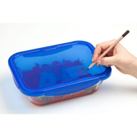 Lot de 5 Lunch Box - PYREX - Cook & Go - Verre - Rectangulaire - Couvercle hermétique - 0,8 L Lot de 5 Lunch Box - PYREX - Cook & Go - Verre - Rectangulaire - Couvercle hermétique - 0,8 L