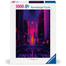 Puzzle 1000 pieces : Les néons de New York Puzzle 1000 pieces : Les néons de New York