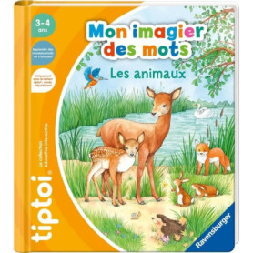 tiptoi Mon imagier des mots Les animaux,Livre interactif, Jeu éducatif électronique, sans écran-3 ans-13099010, Ravensburger tiptoi Mon imagier des mots Les animaux,Livre interactif, Jeu éducatif électronique, sans écran-3 ans-13099010, Ravensburger