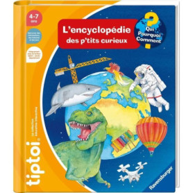 tiptoi L'encyclopédie des p'tits curieux, Livre interactif, Jeu éducatif électronique sans écran, Des 4 ans, 13099017, Ravensbur tiptoi L'encyclopédie des p'tits curieux, Livre interactif, Jeu éducatif électronique sans écran, Des 4 ans, 13099017, Ravensbur
