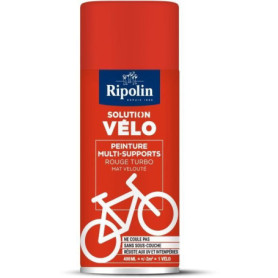 Solution vélo - RIPOLIN - 0,4 L - Rouge turbo mat