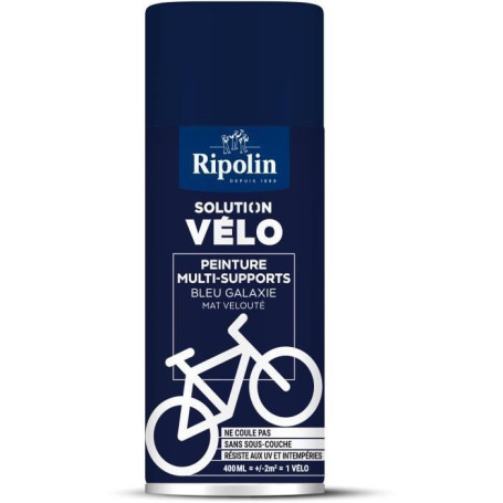 Solution vélo - RIPOLIN - 0,4 L - Bleu galaxie mat