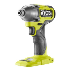 Visseuse a chocs - RYOBI - Brushless - 18V - 4 modes : 100 / 180 / 300 Nm / Mode Assist : vissage a fleur des matériaux Visseuse a chocs - RYOBI - Brushless - 18V - 4 modes : 100 / 180 / 300 Nm / Mode Assist : vissage a fleur des matériaux