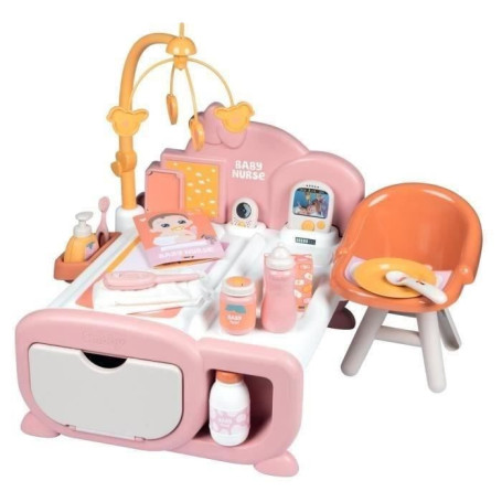 SMOBY - Baby Nurse - Nurserie cocoon 3 en 1 - des 3 ans