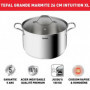 TEFAL B8646404 Marmite 26 cm inox. Tous feux dont induction. 7.8L. Poignées robu 93,99 €