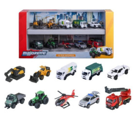 MAJORETTE - Majo City 10 Pcs Giftpack - des 3 ans MAJORETTE - Majo City 10 Pcs Giftpack - des 3 ans
